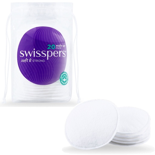 SWISSPERS | Make-Up Pads 20 Pack