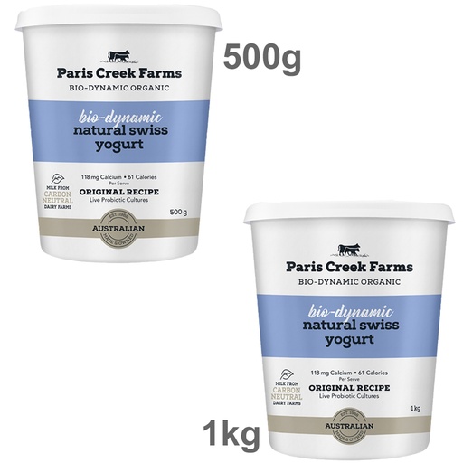 PARIS CREEK FARMS | Bio-Dynamic Natural Swiss Yogurt