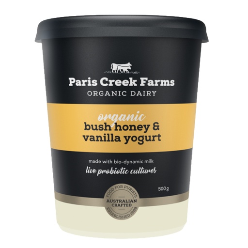PARIS CREEK FARMS | 有機叢林蜂蜜香草優格 500g