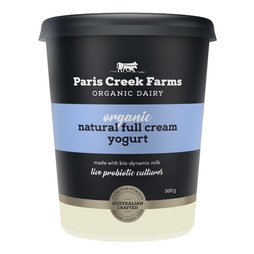 PARIS CREEK FARMS | 有機原味全脂優格 500g