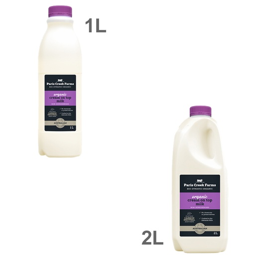 PARIS CREEK FARMS | Bio-Dynamic Cream On Top Milk