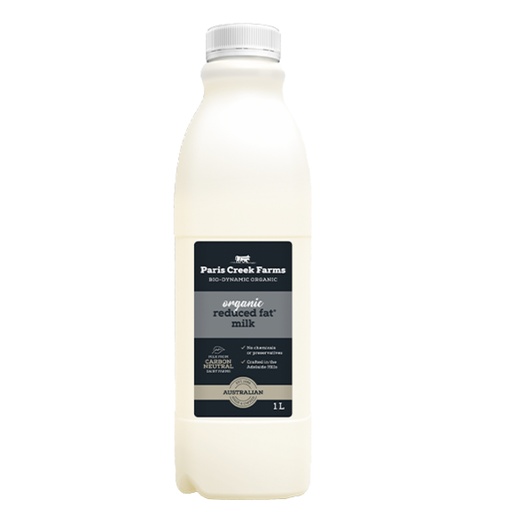 PARIS CREEK FARMS | Organic Reduced Fat+ Milk 1L