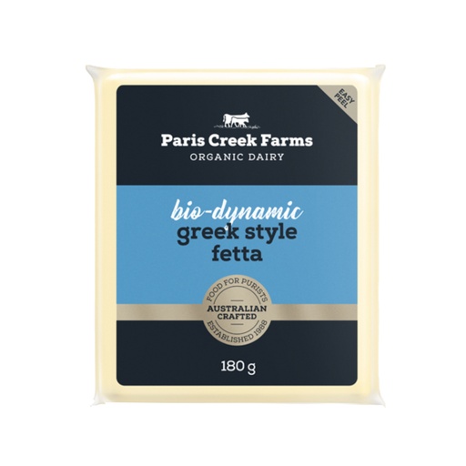 PARIS CREEK FARMS | Bio-Dynamic Greek Style Fetta 180g