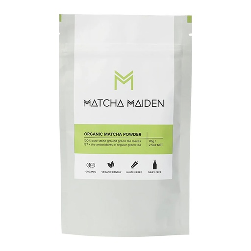 MATCHA MAIDEN | 抹茶綠茶粉 100%純石磨 70克