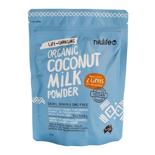NIULIFE | Coconut Milk Powder Makes Up To 2 Litres 200g
