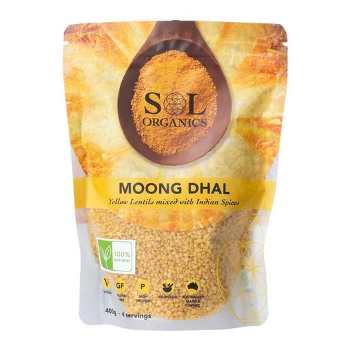 SOL ORGANICS ｜绿豆红扁豆混合 400克