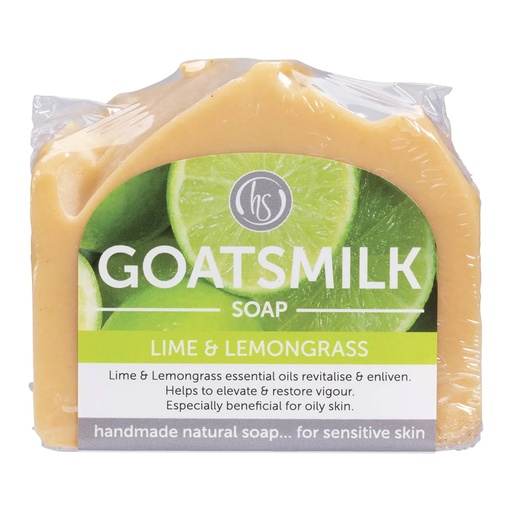 HARMONY SOAPWORKS | Goat's Milk Soap Lime & Lemongrass 140g