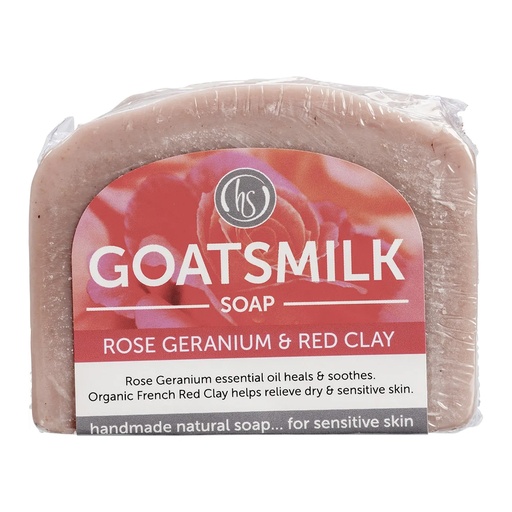 HARMONY SOAPWORKS | Goat's Milk Soap Rose Geranium 140g