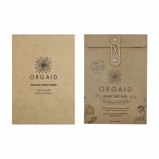 ORGAID | Organic Sheet Mask Anti-Aging & Moisturizing 24ml