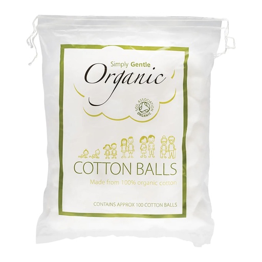 SIMPLY GENTLE ORGANIC | 有機棉球 100個