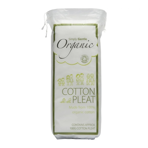 SIMPLY GENTLE ORGANIC | 有機棉摺片 100克