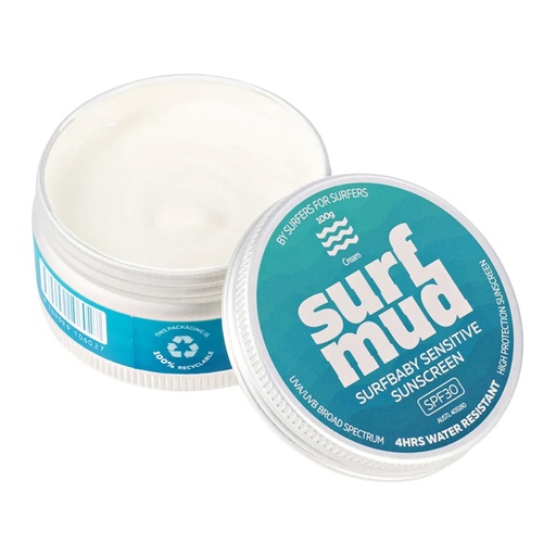 SURFMUD | Surfbaby 敏感肌肤防晒霜 SPF 30 锡罐装 100克