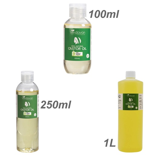 VRINDAVAN | Castor Oil 100% Natural
