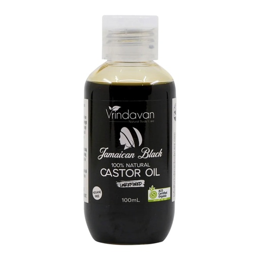 VRINDAVAN | Jamaican Black Castor Oil Unrefined 100ml