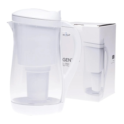 ECOBUD | Gentoo Plastic Water Filter Jug White 1.5L