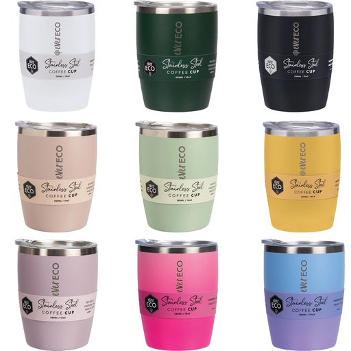 EVER ECO | Insulated Coffee Cup 295ml, mixed colors
