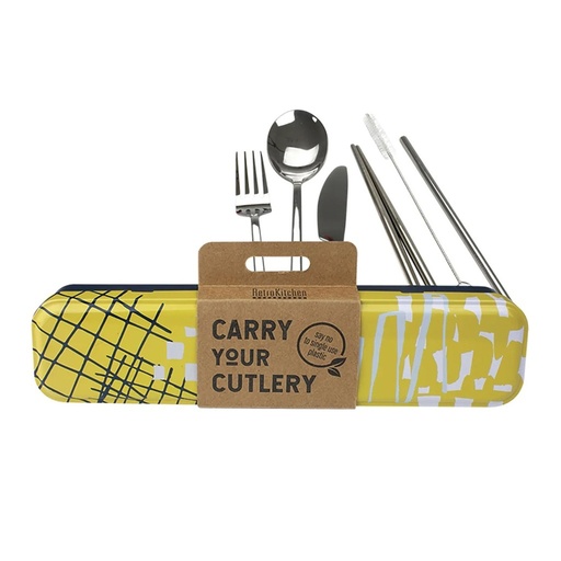 RETROKITCHEN | Abstract Stainless Steel Cutlery Set