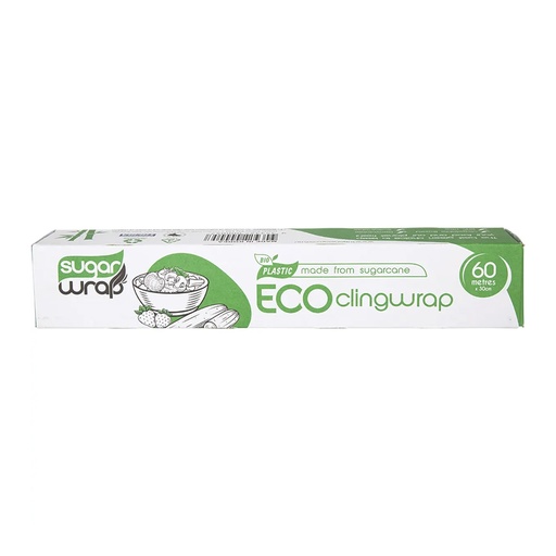SUGARWRAP | Eco Clingwrap Made from Sugarcane 60m x 30cm