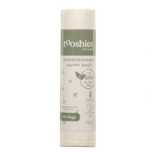 TOOSHIES | Biodegradable Nappy Bags 40pk