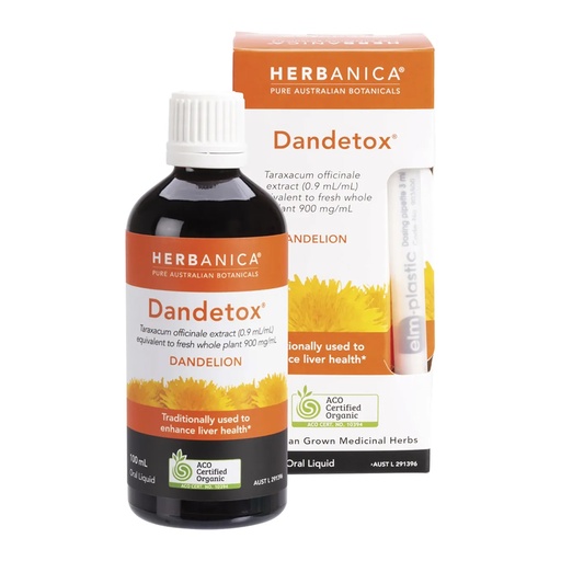 PPC HERBS | Herbanica Herbal Tincture Dandetox Dandelion 100ml